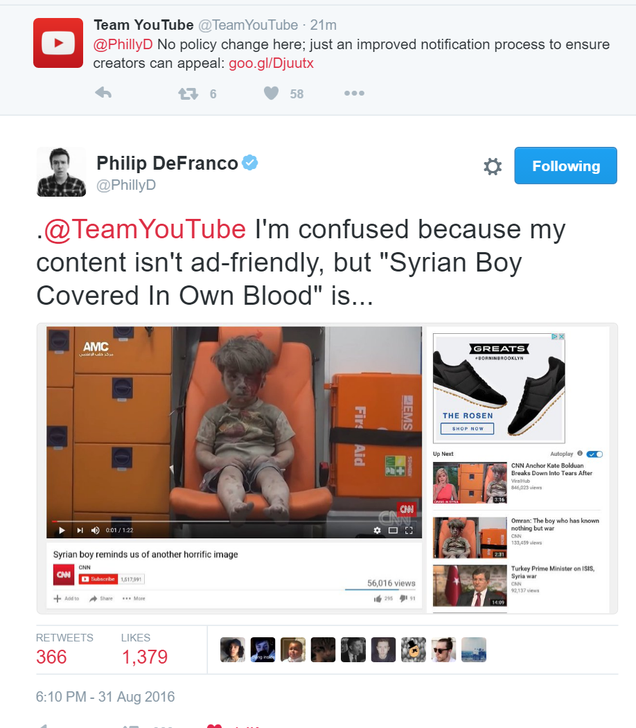 Illustration for article titled YouTube Is De-Monetizing Any "Non-Advertiser-Friendly" Videos
